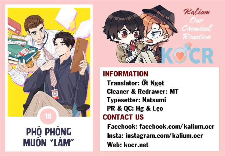 Phó Phòng Muốn “Làm” Chapter 16 - Next Chapter 17