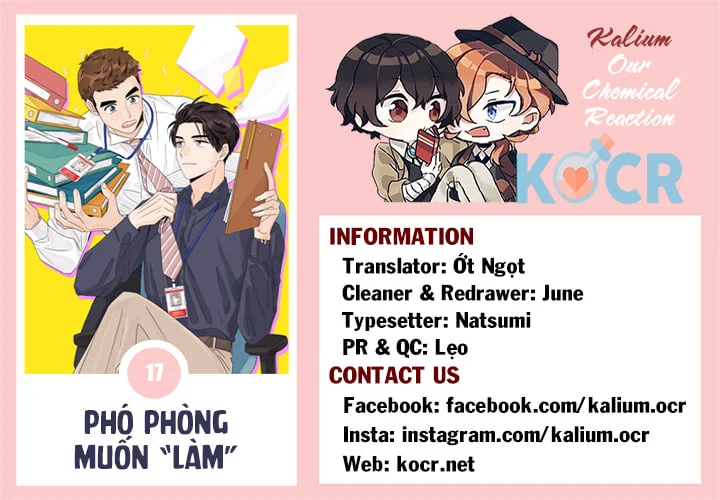 Phó Phòng Muốn “Làm” Chapter 17 - Next Chapter 18